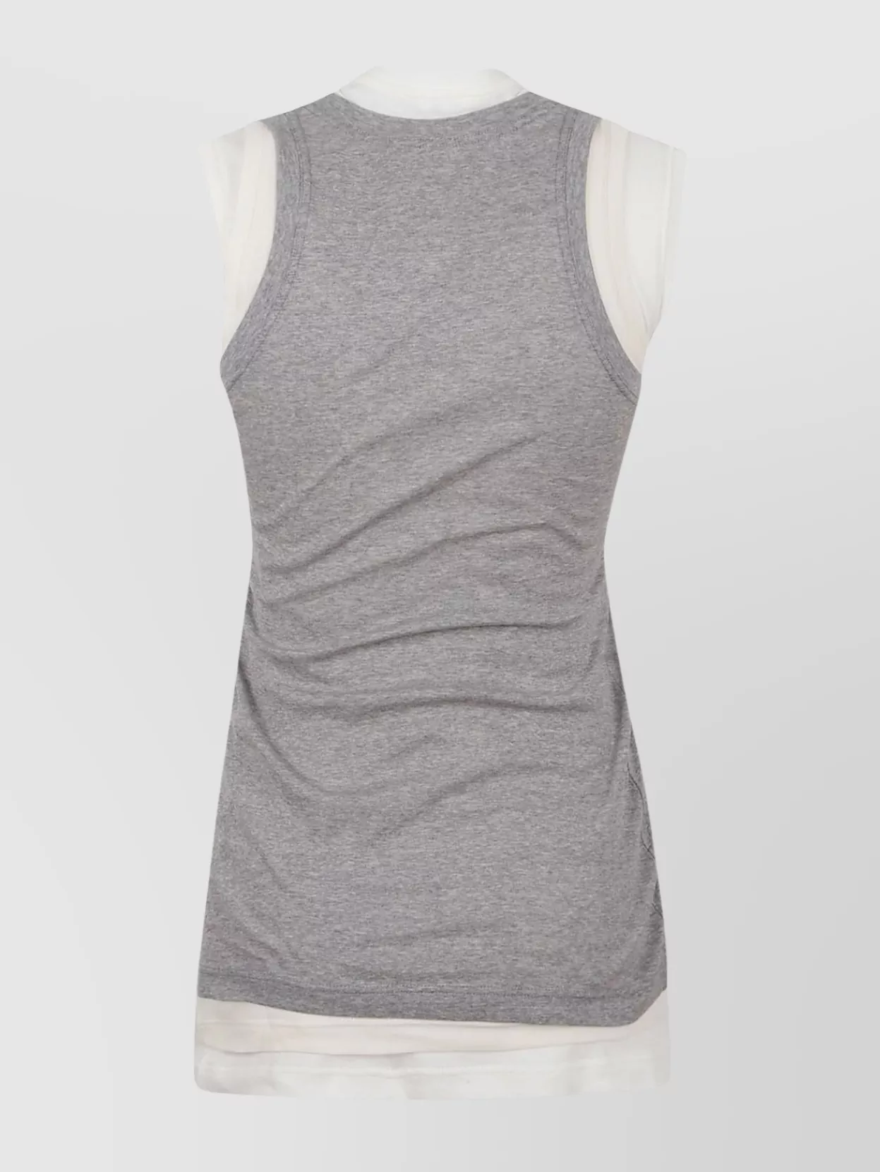 Shop Jil Sander Layered Sleeveless Tank Top