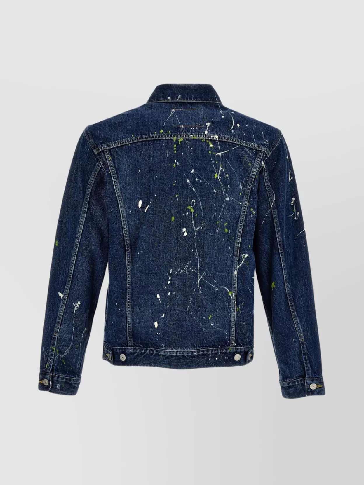 Yohji Yamamoto Patent Stain Jacket Casual Jackets And Parka Blue