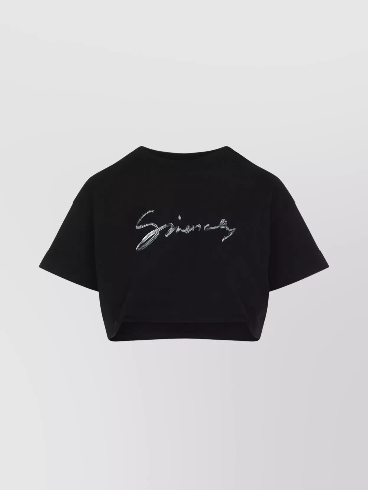 Givenchy Cropped T-shirt Dropped Shoulders