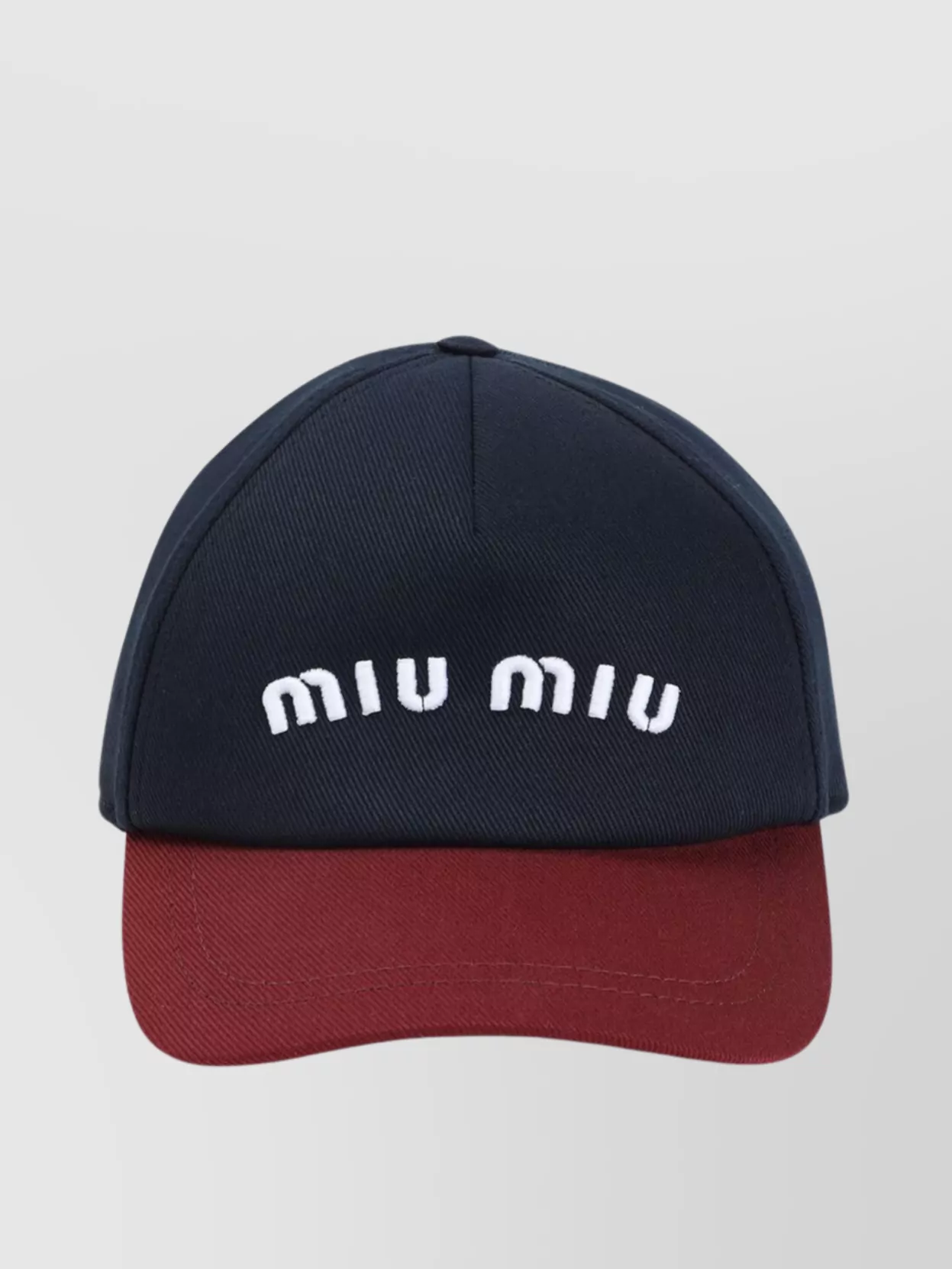 Shop Miu Miu Adjustable Cotton Baseball Hat