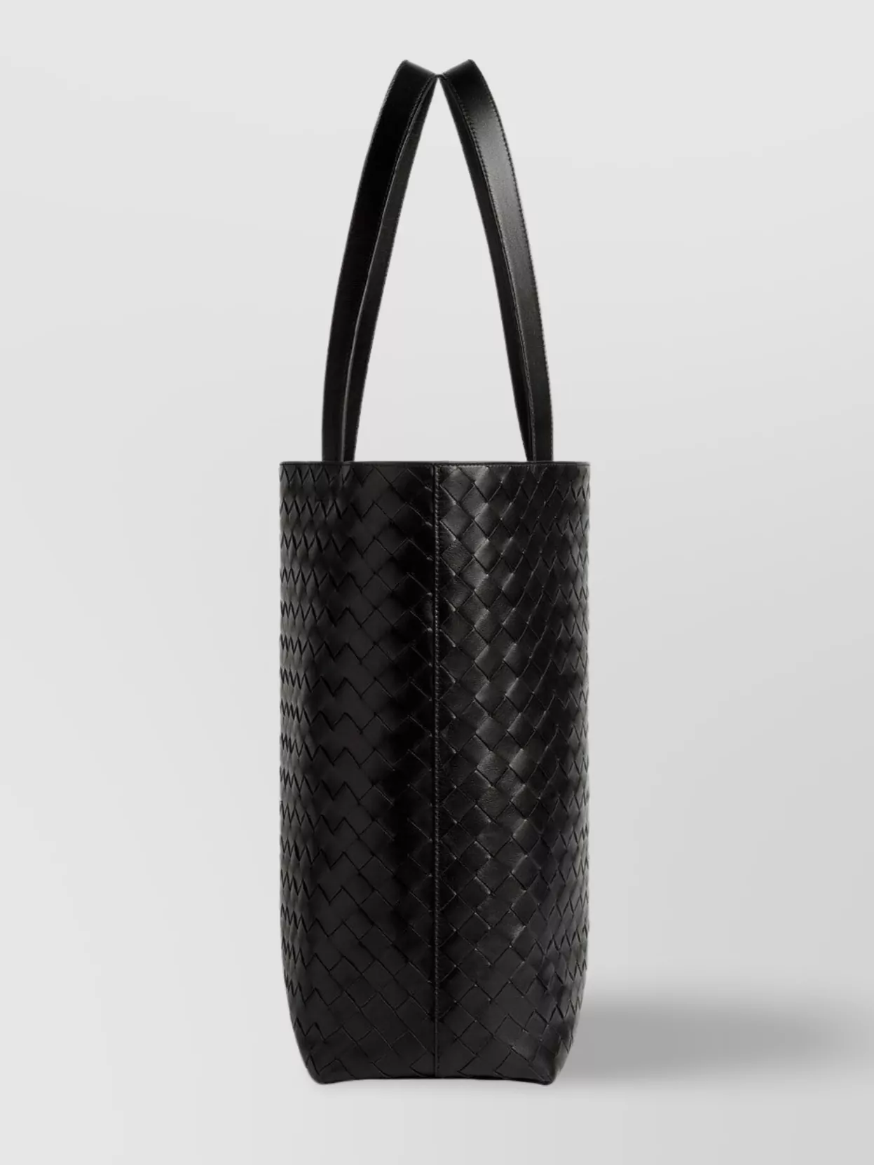 BOTTEGA VENETA SMALL WOVEN TOTE BAG WITH DUAL HANDLES