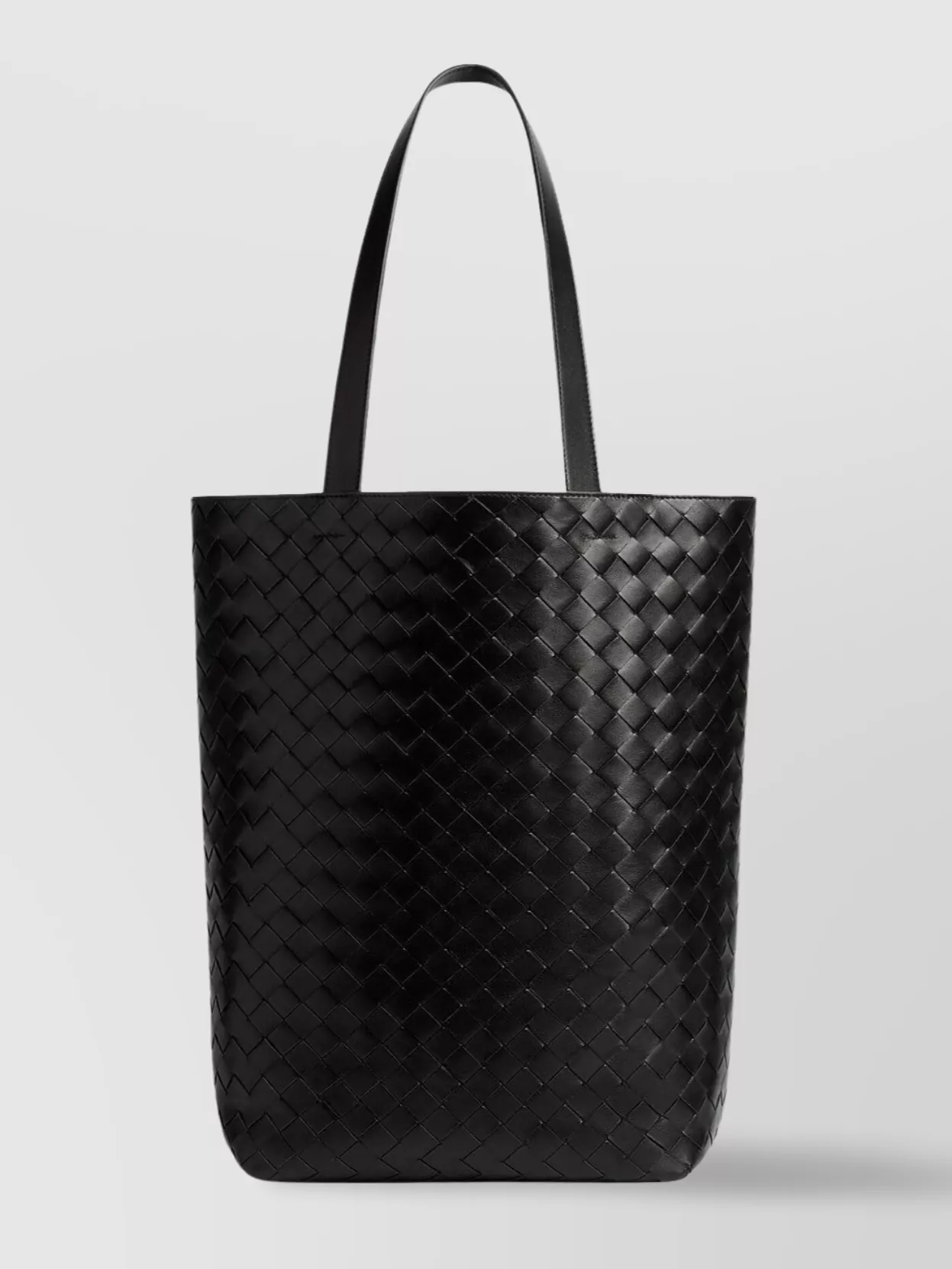 BOTTEGA VENETA SMALL WOVEN TOTE BAG WITH DUAL HANDLES
