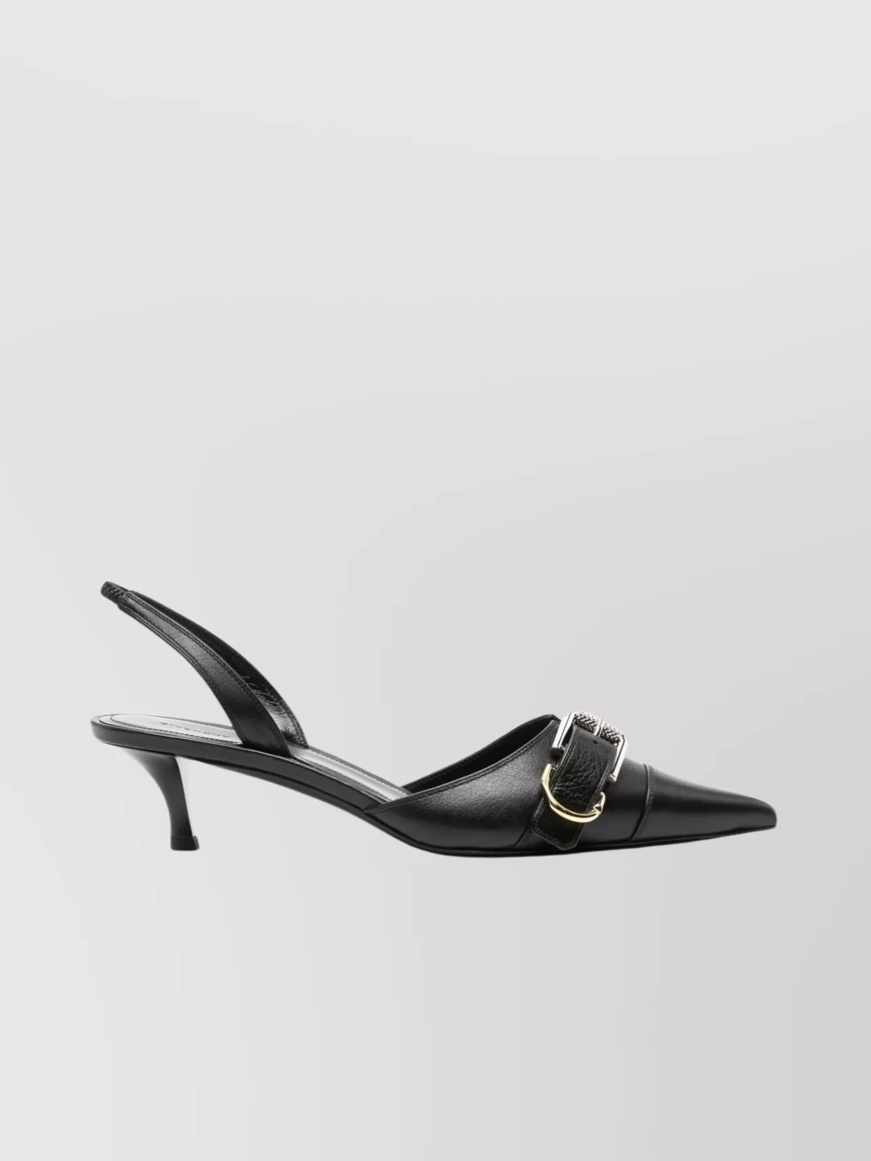 Givenchy Kitten Heel Pumps Buckle Detail