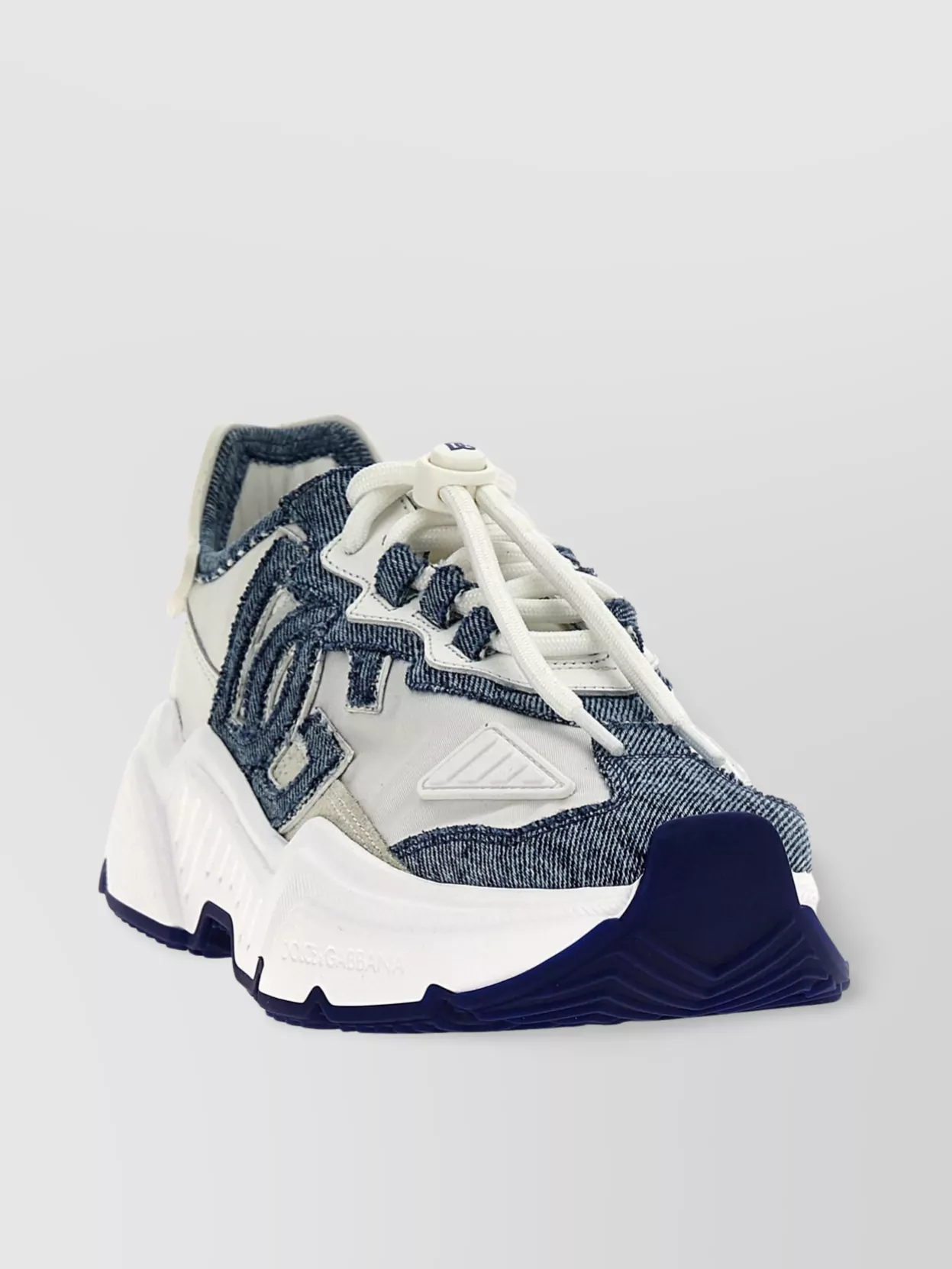 Dolce & Gabbana 'chunky Sole Daymaster Denim Sneakers'