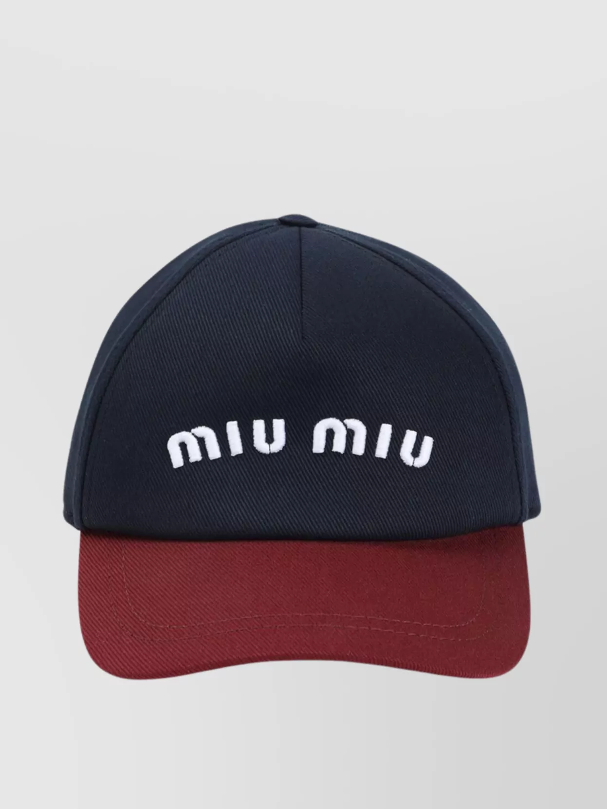 Shop Miu Miu Adjustable Cotton Baseball Hat