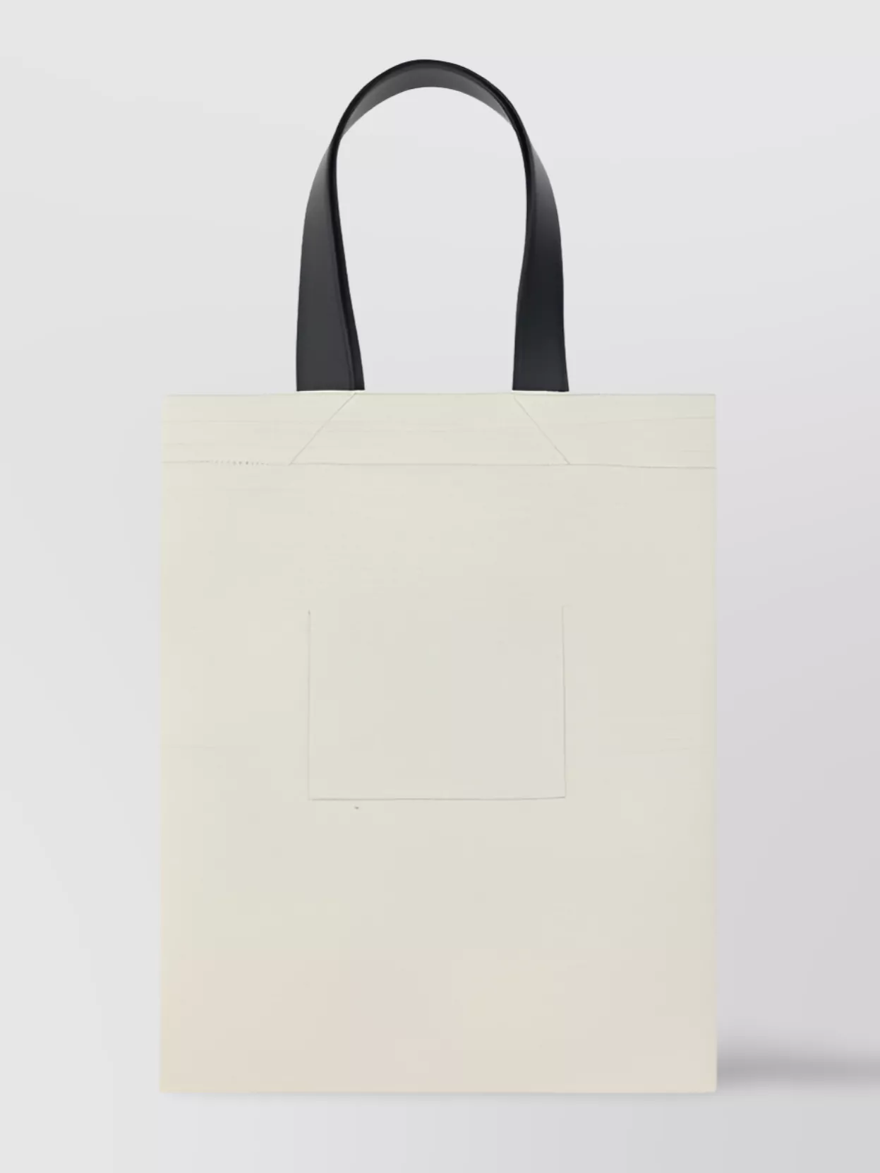 JIL SANDER LEATHER HANDLE TOTE BAG