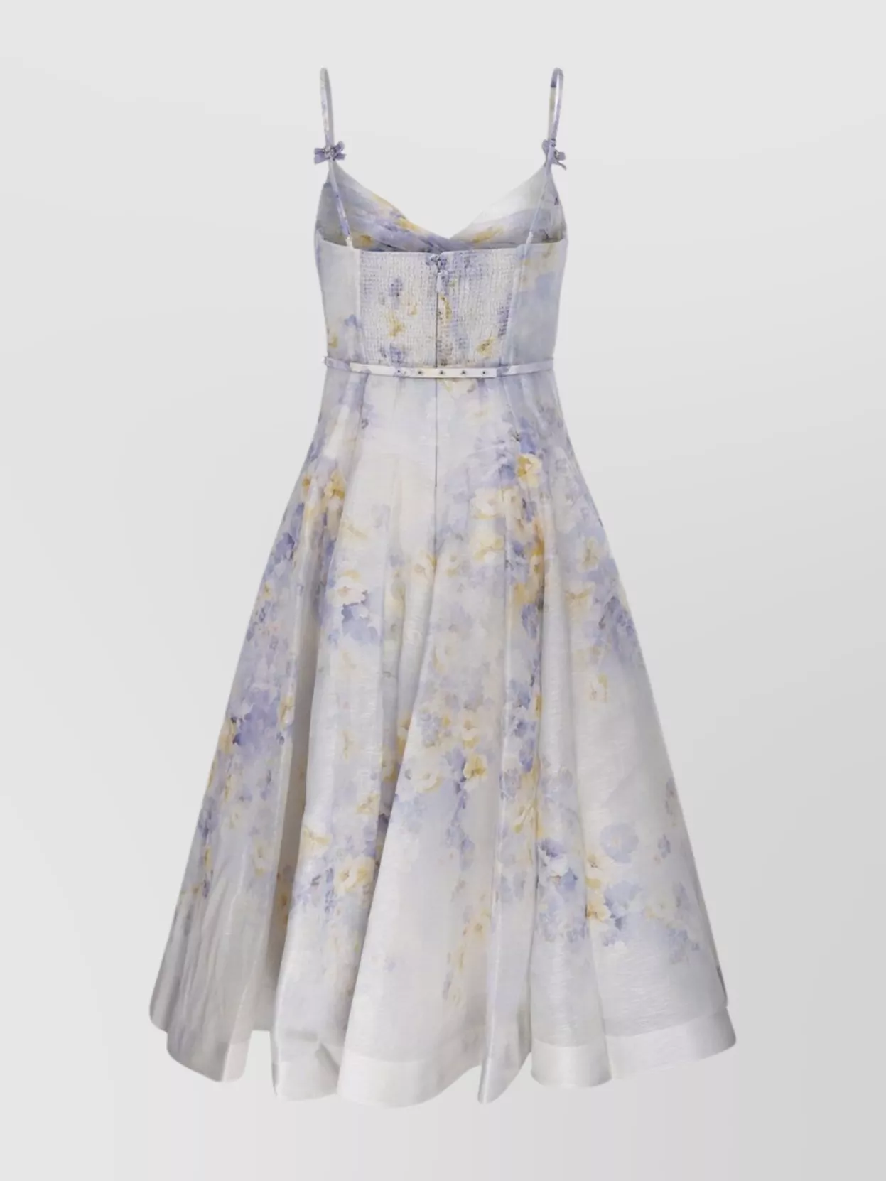 Shop Zimmermann Twist Front Midi Dress